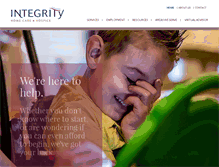 Tablet Screenshot of integrityhc.com
